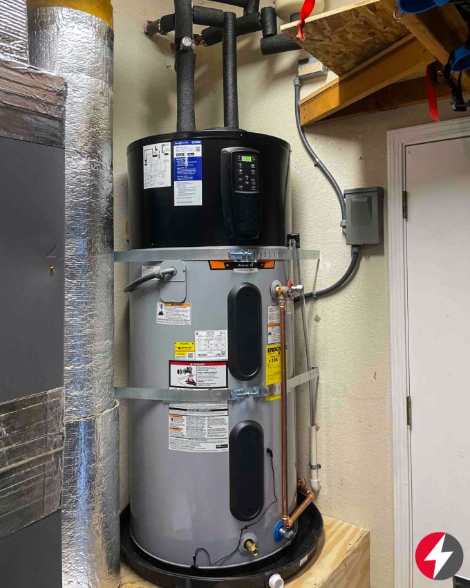 High-Efficiency Water Heater Installation