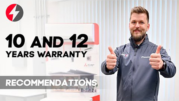 10 and 12 Years Warranty For All HVAC