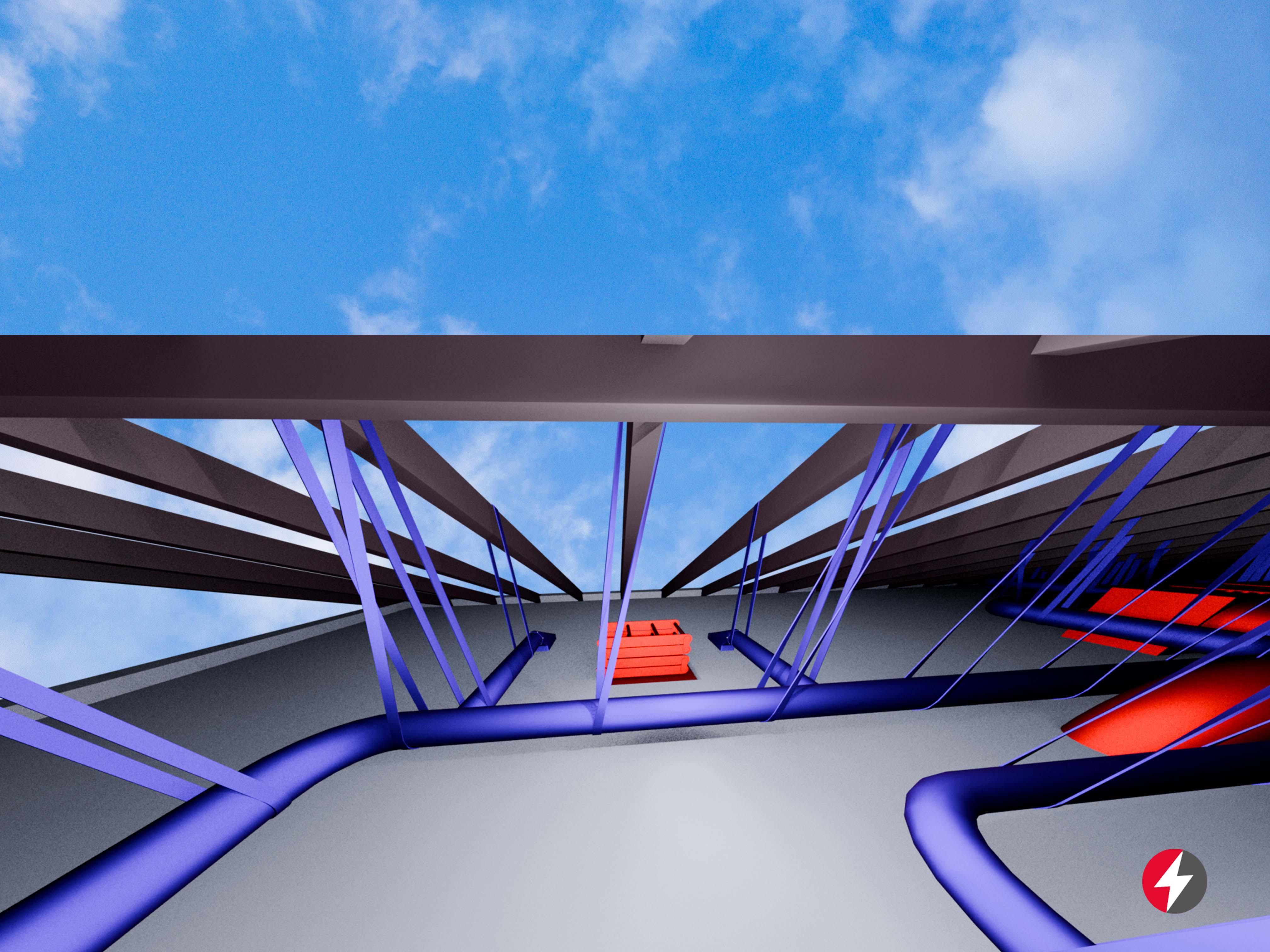 Three-Diamentional Design For HVAC System Project in Palo Alto, California