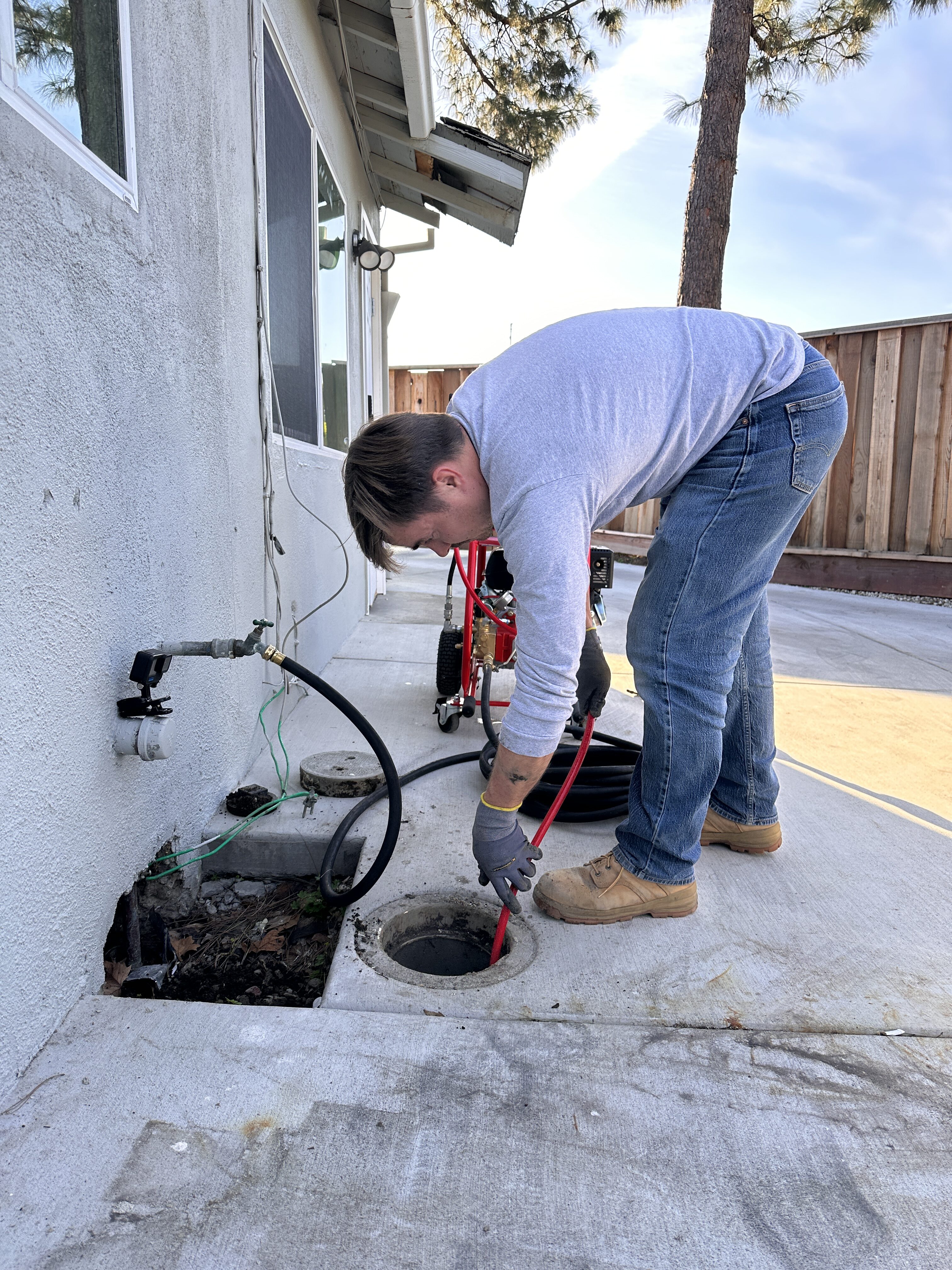 Drain cleaning services in Campbell