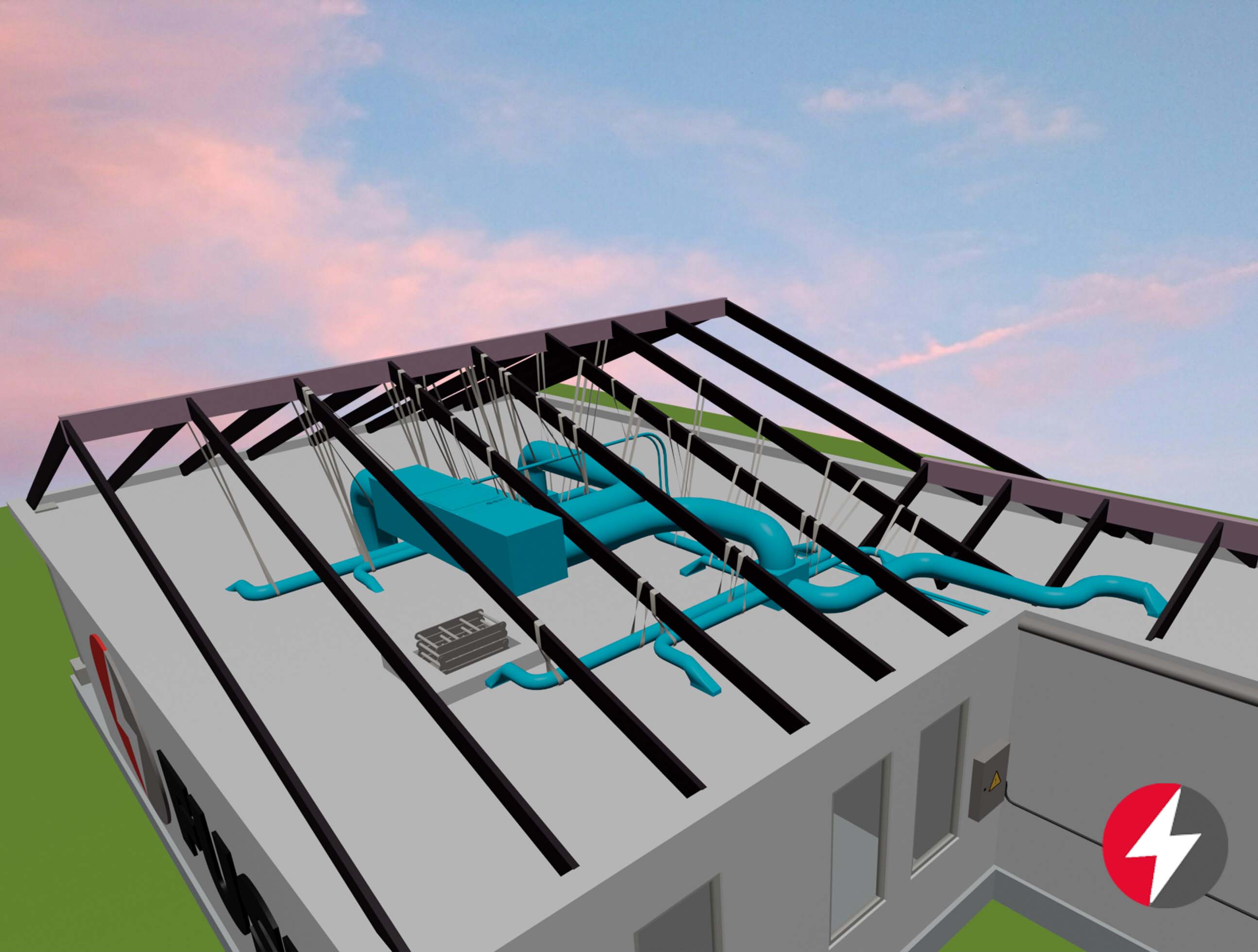 Project Case: Heat Pump 3D Model for Customer From Sunnyvale, California