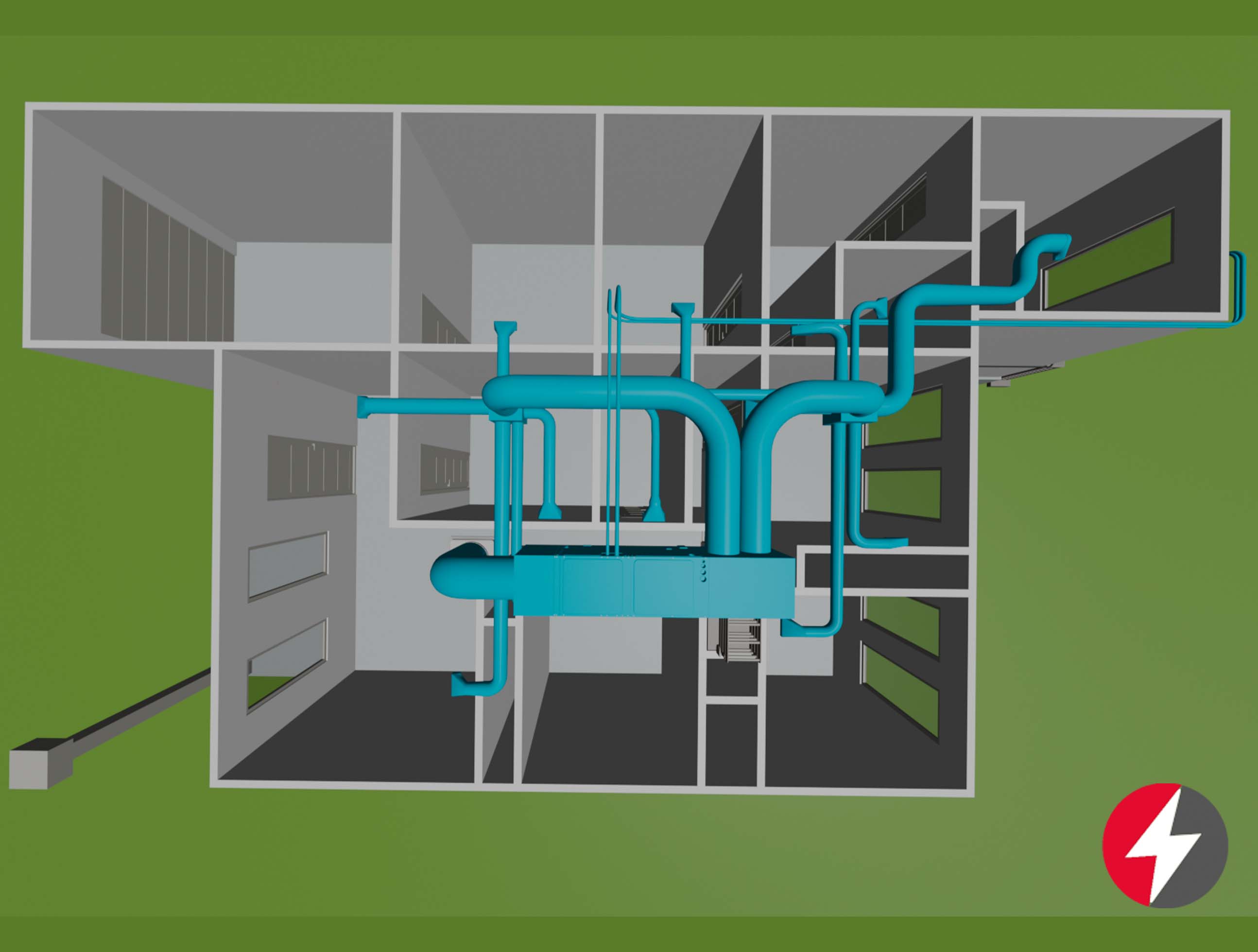 Project Case: Heat Pump 3D Model for Customer From Sunnyvale, California