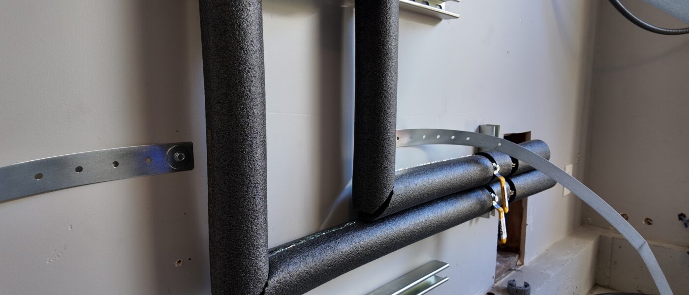 Winterize pipes