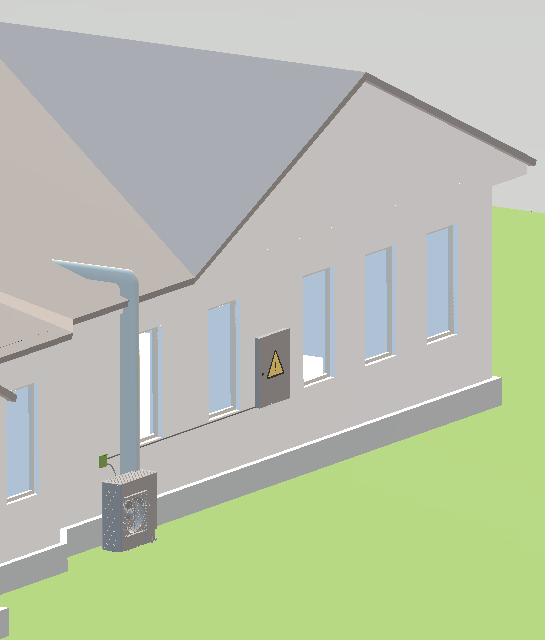 Case Study: Designing a 3D Electrical and AC System Model in San Mateo, California