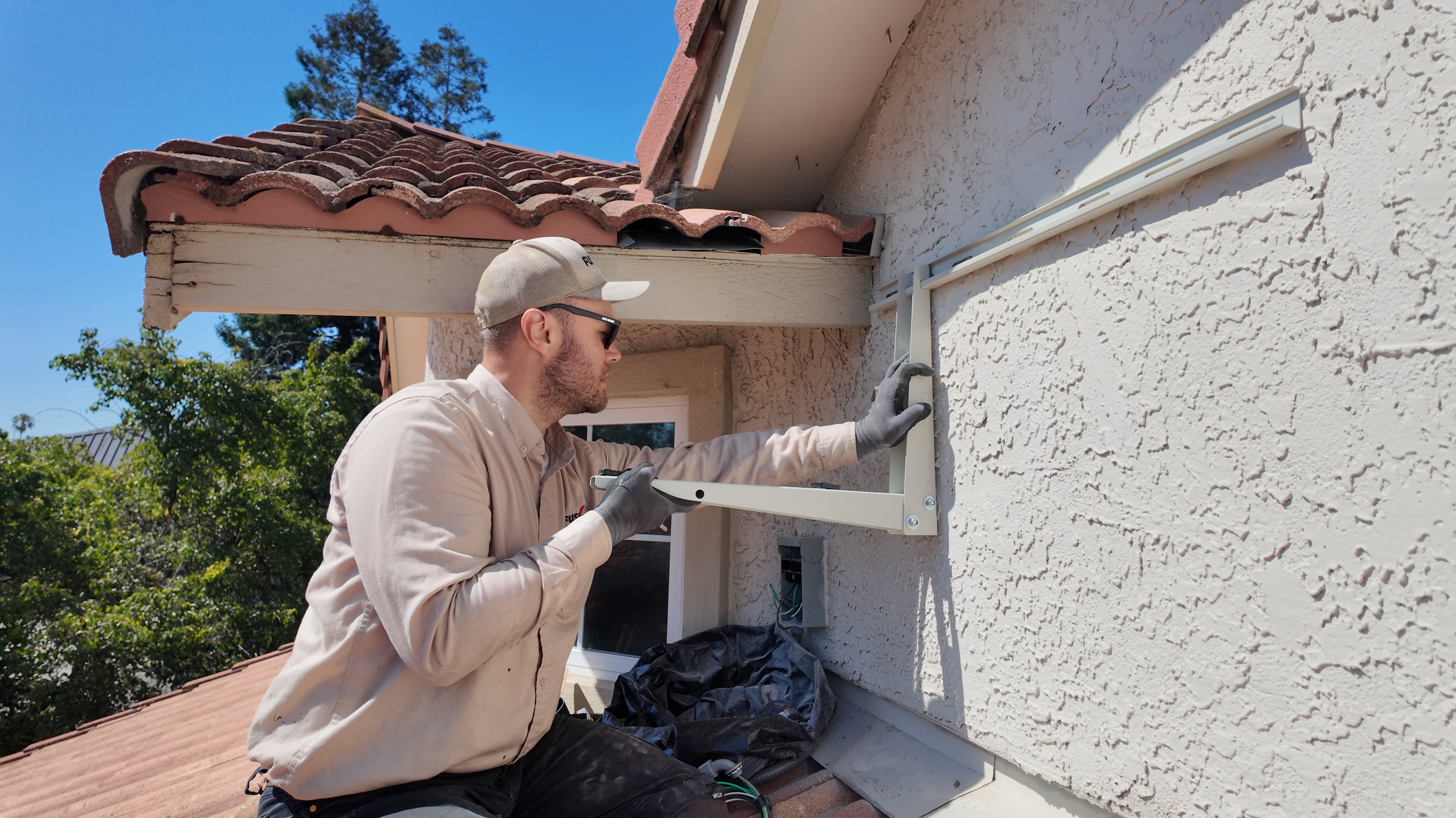 Heat pump installation in Palo Alto