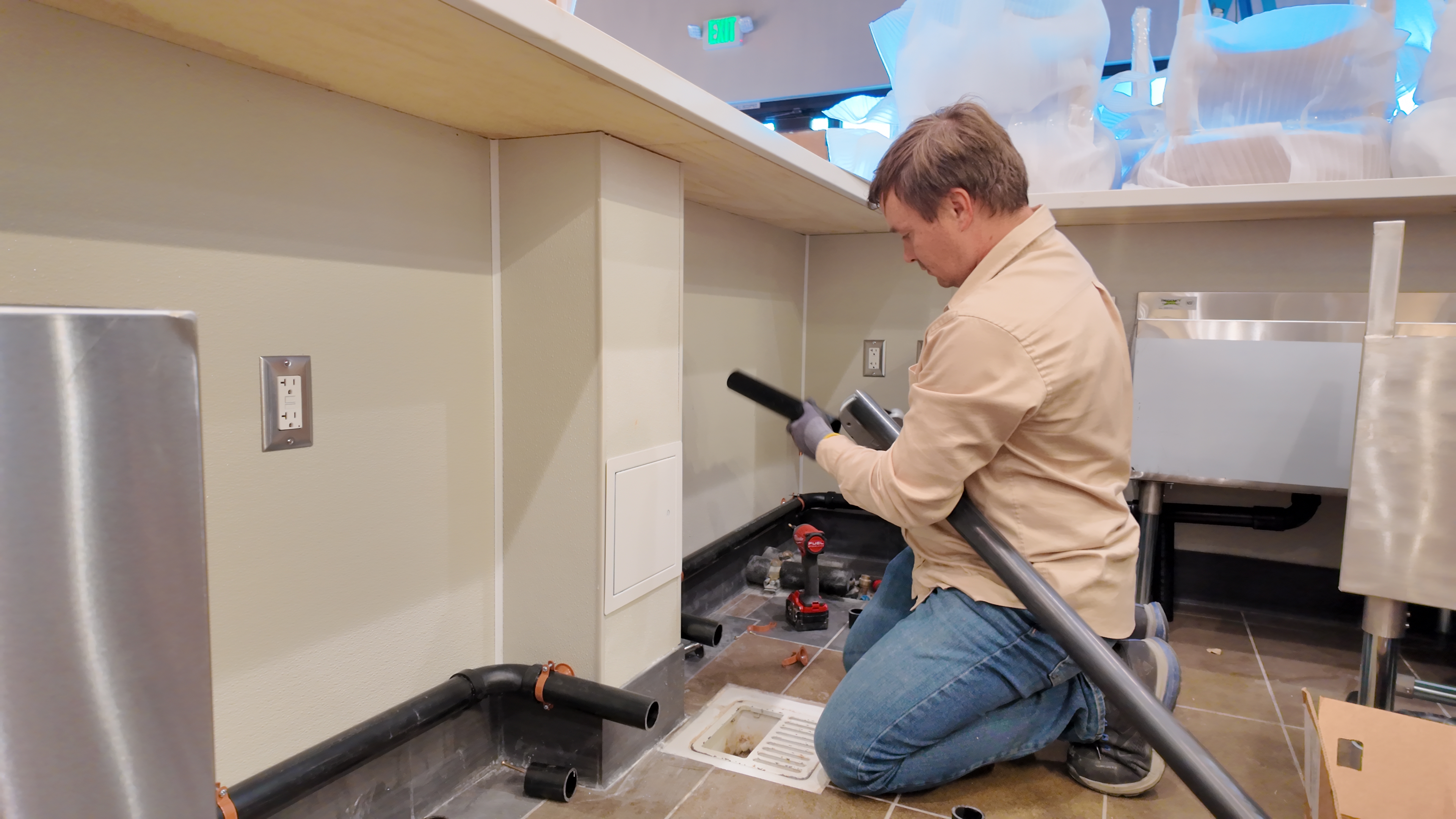 Clogged drain in Redwood City