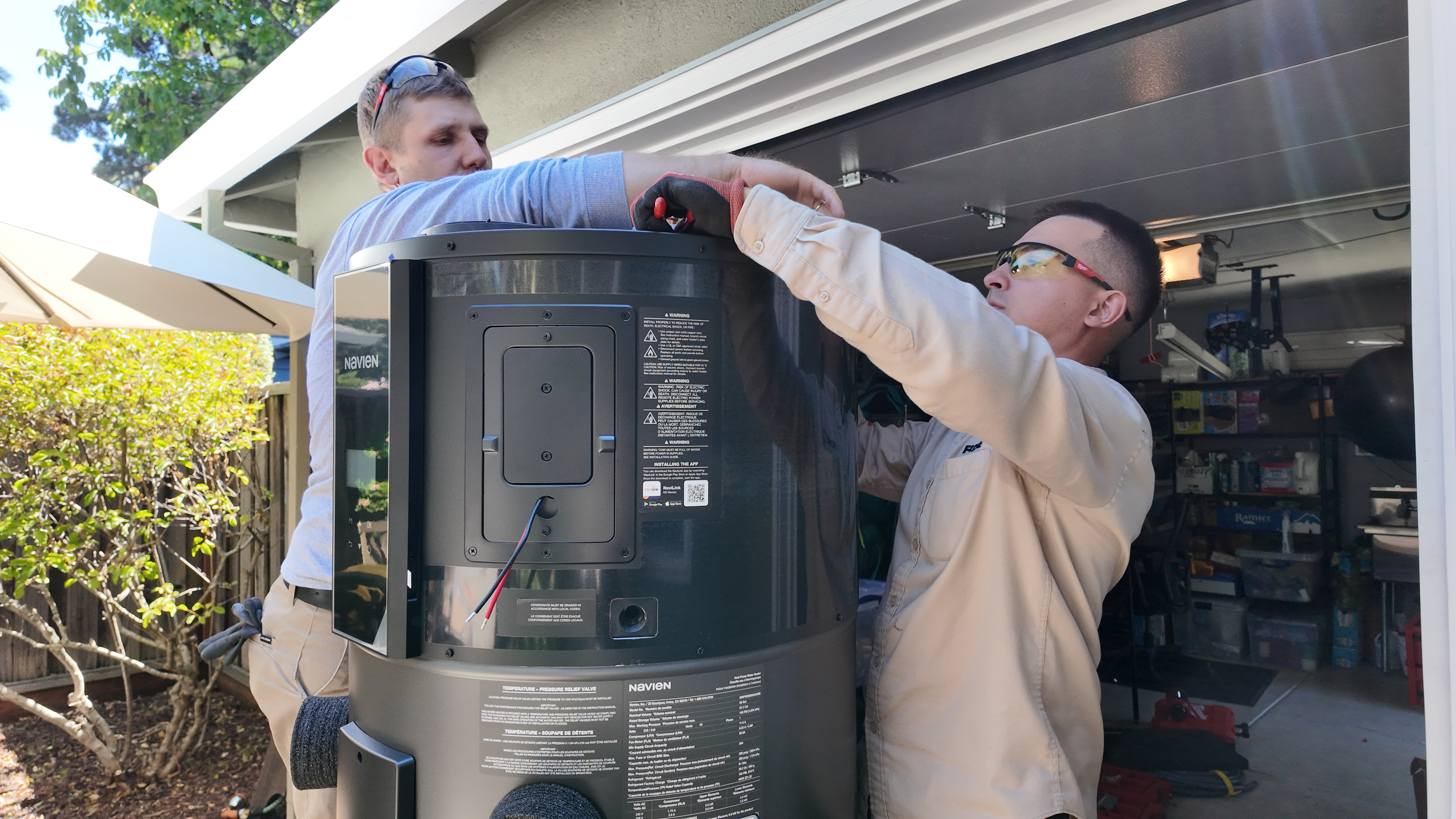 Labor cost to install water heater