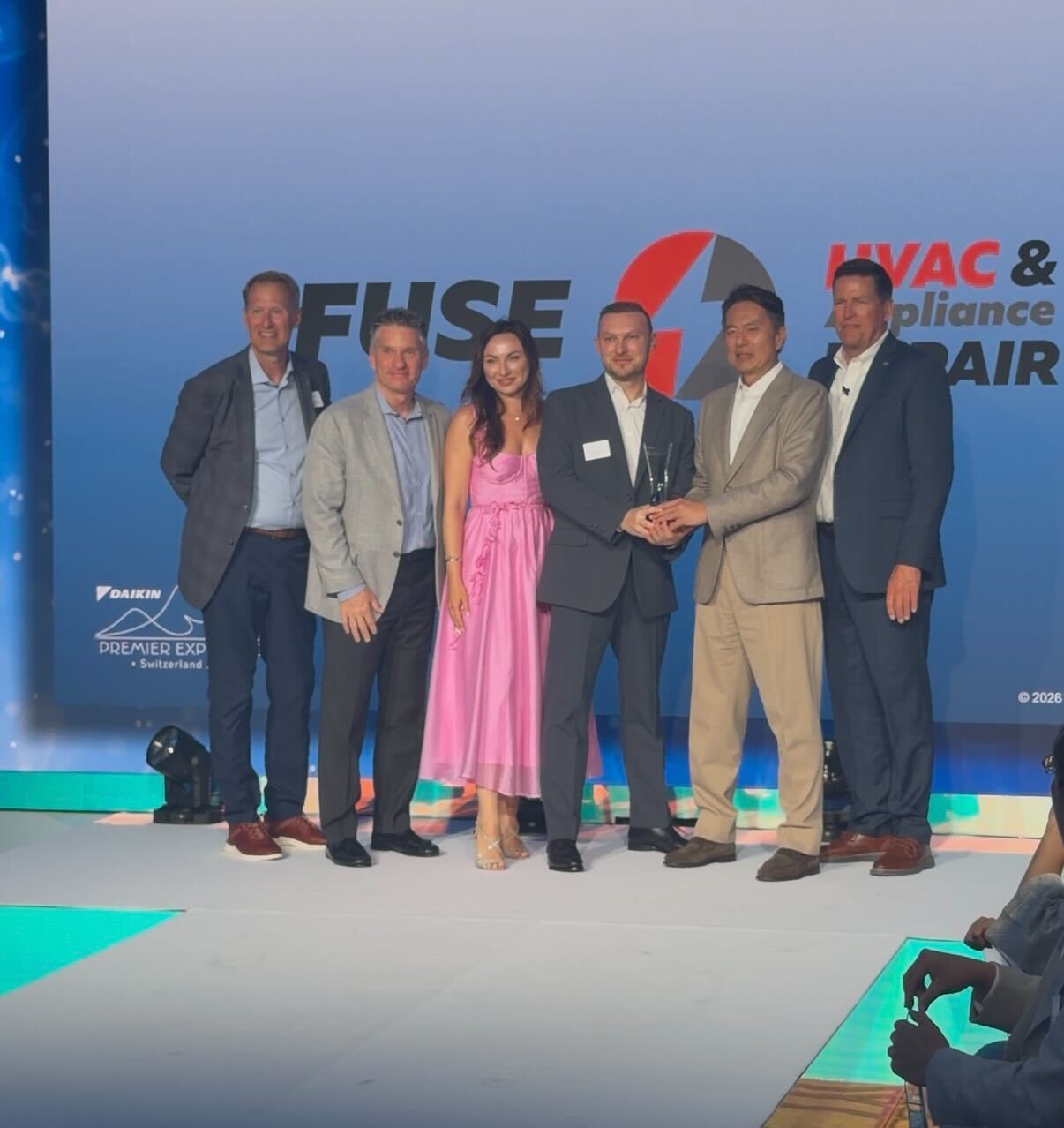 Fuse Service is Daikin Dealer of the Year