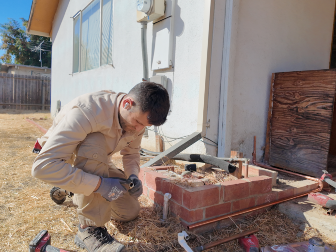 Water heater installation in San Mateo