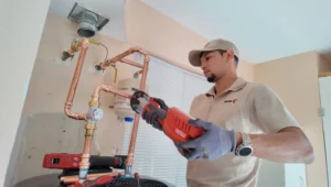 Leaking water heater
