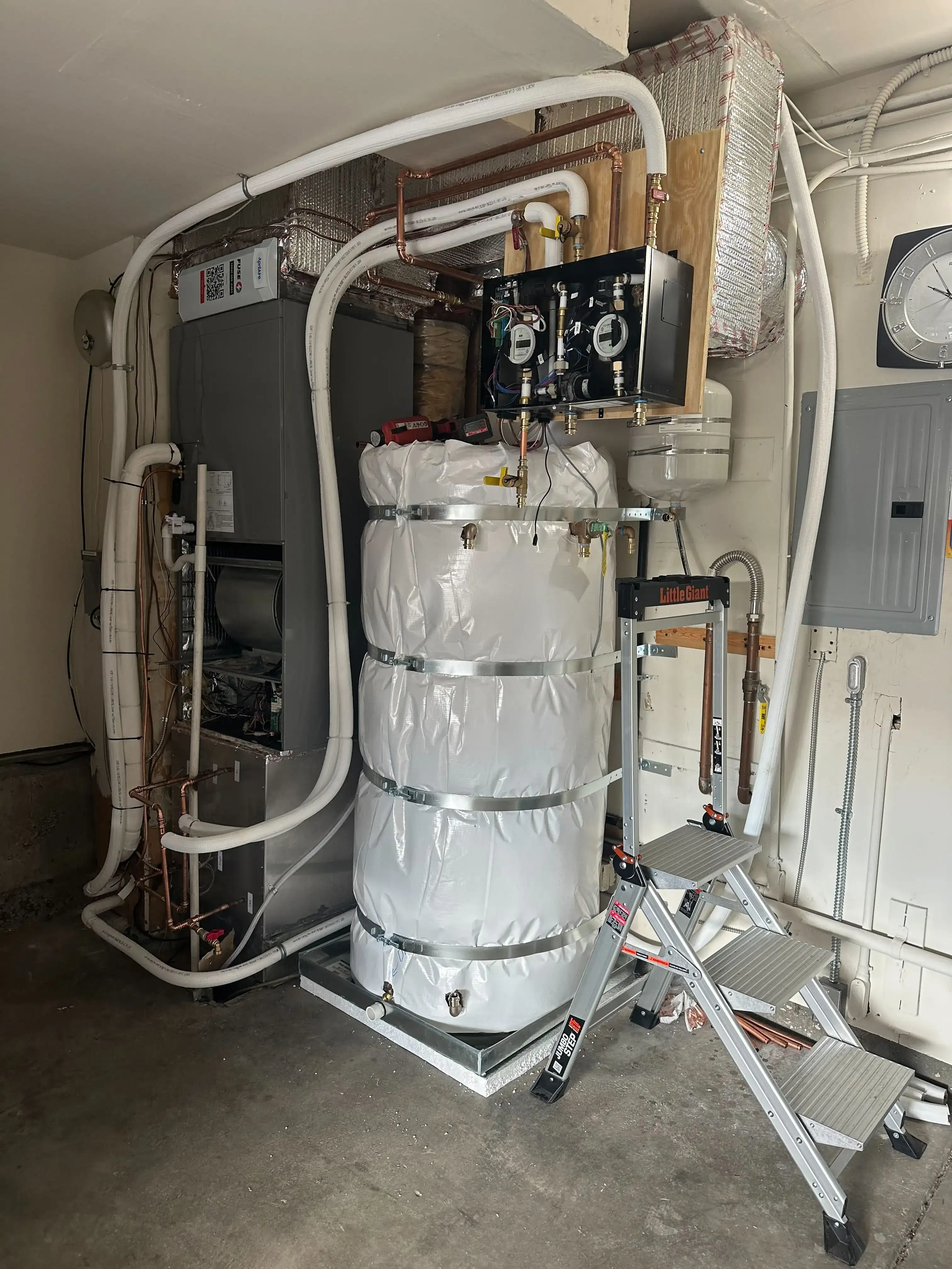 Water heater leaking from top