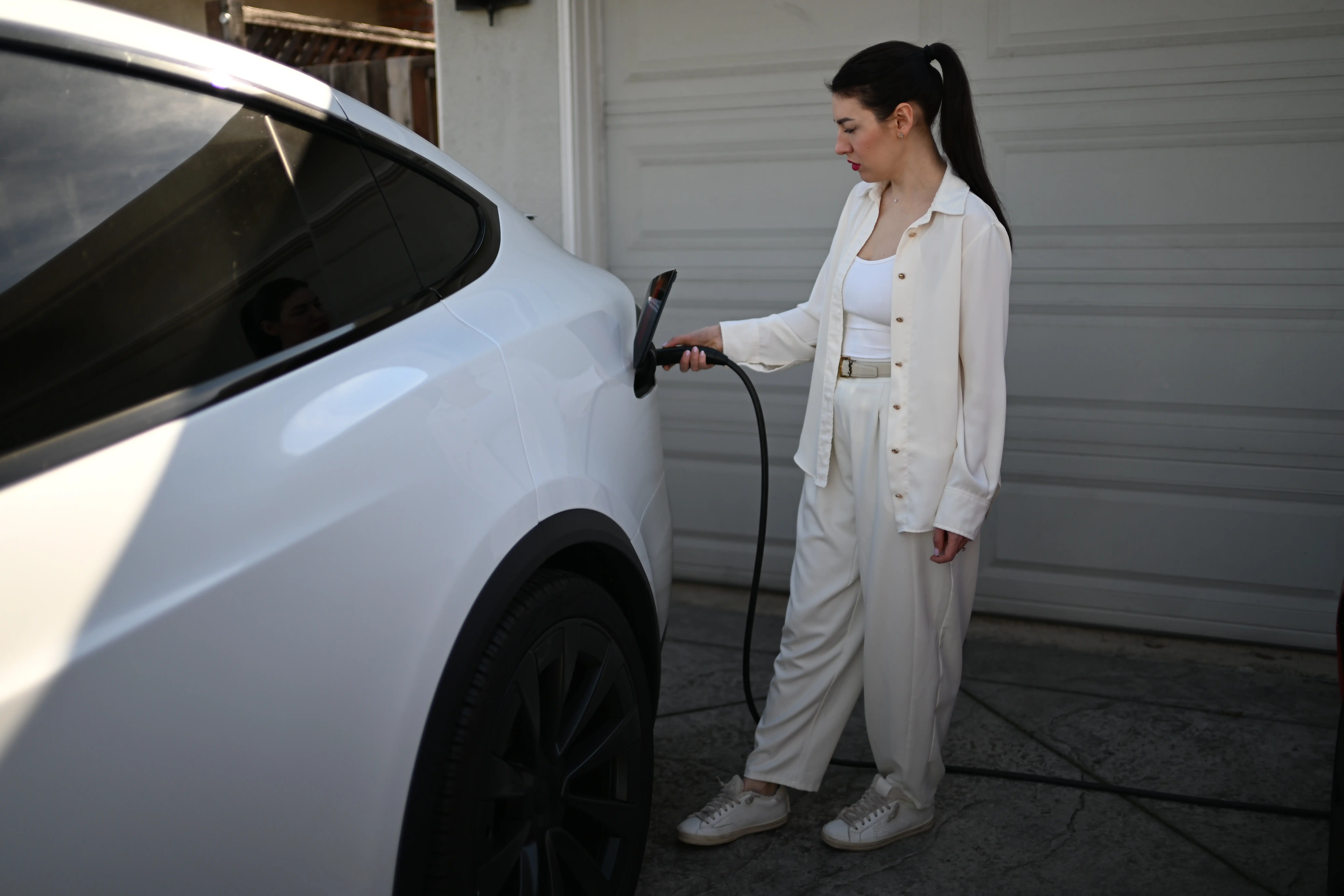 EV charger installation in Palo Alto
