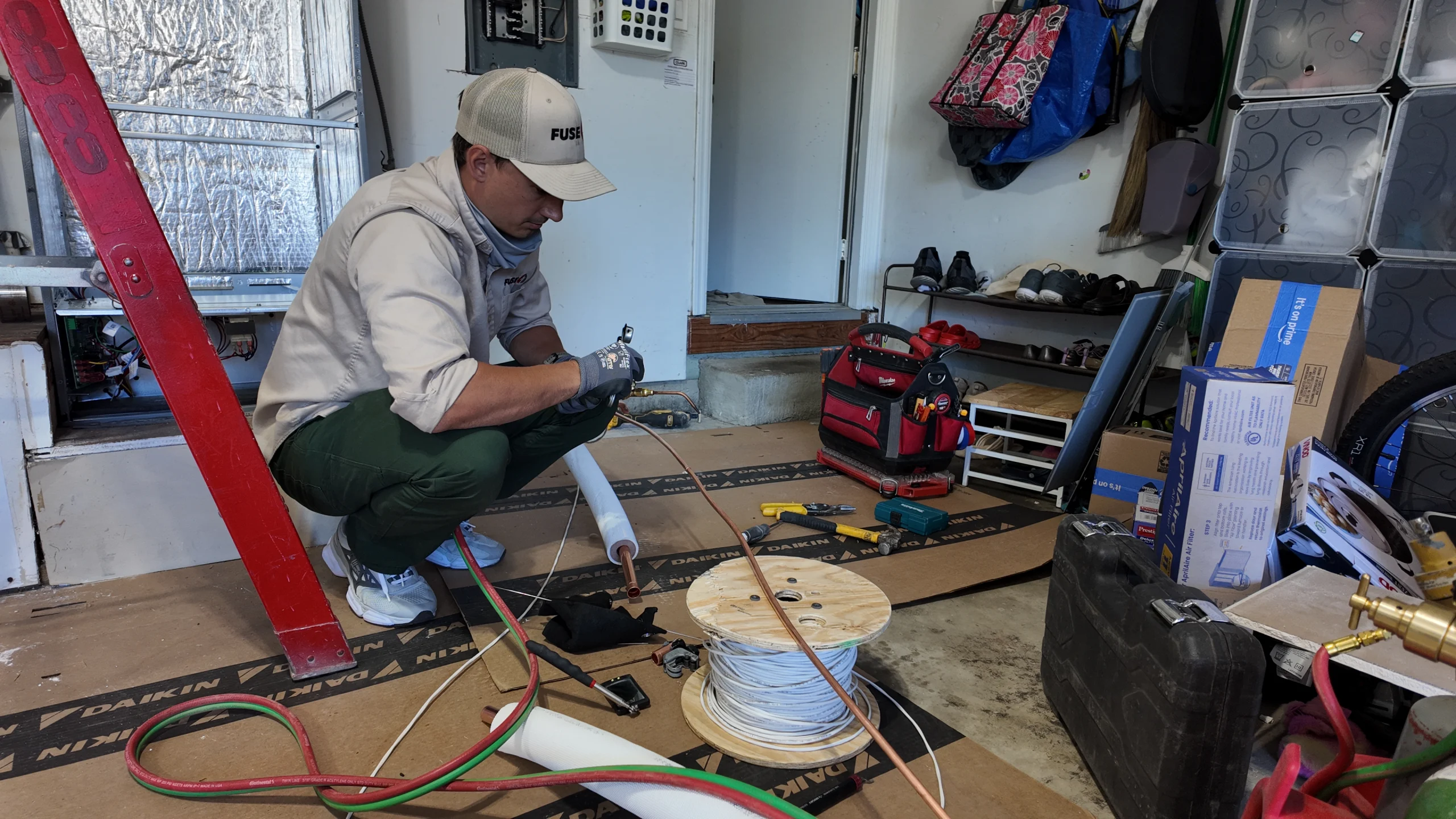 Furnace service in Campbell
